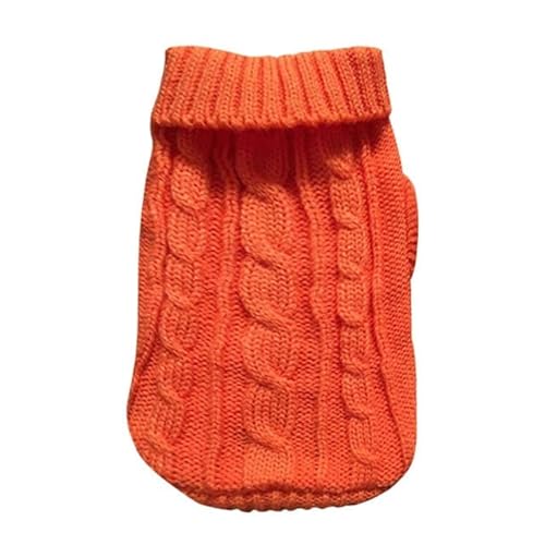 MOLUO Winterkleidung für Hunde, gestrickte Haustierkleidung für kleine, mittelgroße Hunde, Chihuahua-Welpen-Haustierpullover, Yorkshire-Pure-Hundepullover, Ropa Perro von MOLUO