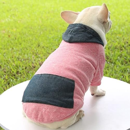 Winter-Hunde-Hoodie-Sweatshirts mit Taschen, Baumwolle, warme Hundekleidung für kleine Hunde, Chihuahua, Mantel, Kleidung, Welpen, Haustiere, Katze von MOLUO