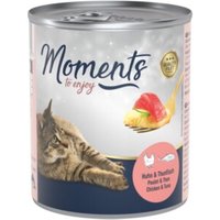MOMENTS Adult 6 x 220g Huhn & Thunfisch von MOMENTS