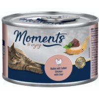 MOMENTS Adult Huhn mit Leber 6x140 g von MOMENTS