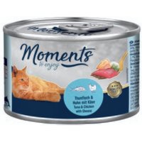 MOMENTS Adult Thunfisch und Huhn mit Käse 6x140 g von MOMENTS