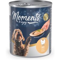 MOMENTS Adult 6x220g Huhn von MOMENTS