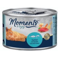 MOMENTS Adult Thunfisch mit Garnelen 12x140 g von MOMENTS