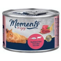 MOMENTS Adult Thunfisch und Rind 24x140 g von MOMENTS