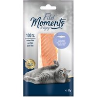 MOMENTS Filet Snack 10x30g Perfect Pleasure, Lachs von MOMENTS