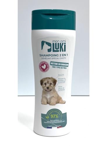MON AMI LUKI - 2-in-1-Shampoo für Hunde Special Welpen – 300 ml – Hunde – 300 ml MON AMI LUKI - 2-in-1-Shampoo für Hunde Special Welpen – 300 ml – Hunde – 300 ml von MON AMI LUKI