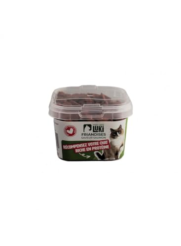 MON AMI LUKI - Friandis 140 g – Katze – Geschmack Lachs – 100 % Frisur ohne künstliche Aromen – 3 Stück MON AMI LUKI - Friandis 140 g – Katze – Geschmack Lachs – 100 % Frisur ohne künstliche Aromen – 3 Stück von MON AMI LUKI