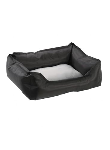 MON AMI LUKI - Hundebett, schwarz, Sitzfläche, 61 x 48 x 18 cm, Grau MON AMI LUKI - Hundebett, schwarz, Sitzfläche, 61 x 48 x 18 cm, Grau von MON AMI LUKI