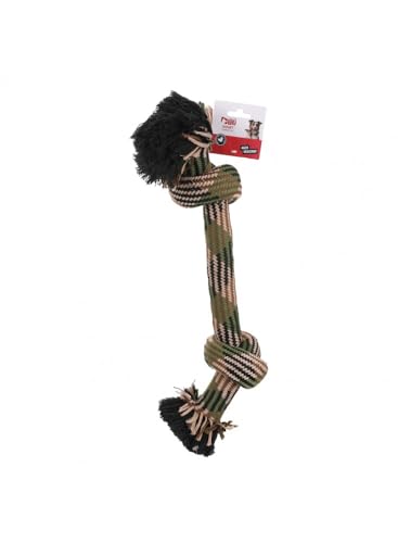 MON AMI LUKI - Hundespielzeug mit Seil, Knochenform, Khaki, 46 cm, 46 cm MON AMI LUKI - Hundespielzeug mit Seil, Knochenform, Khaki, 46 cm, 46 cm von MON AMI LUKI