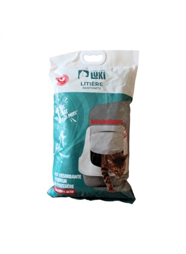 MON AMI LUKI - Katzentoilette Bentonit ohne Geruch, 3 % Aktivkohle, 5 l – Katze – 42 x 27 x 8 cm MON AMI LUKI - Katzentoilette Bentonit ohne Geruch, 3 % Aktivkohle, 5 l – Katze – 42 x 27 x 8 cm von MON AMI LUKI