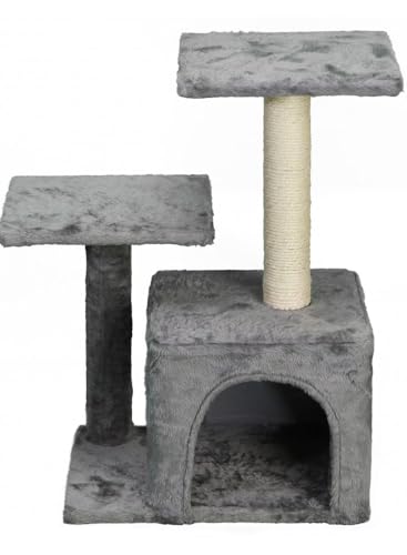 MON AMI LUKI - Kratzbaum, großes Modell, Höhle / Korb, integrierter Rückzugsort, 40 x 29 x 60 cm, Anthrazit, Katze, 40 x 29 x 60 cm MON AMI LUKI - Kratzbaum, großes Modell, Höhle / Korb, integrierter Rückzugsort, 40 x 29 x 60 cm, Anthrazit, Katze, 40 x 29 x 60 cm von MON AMI LUKI