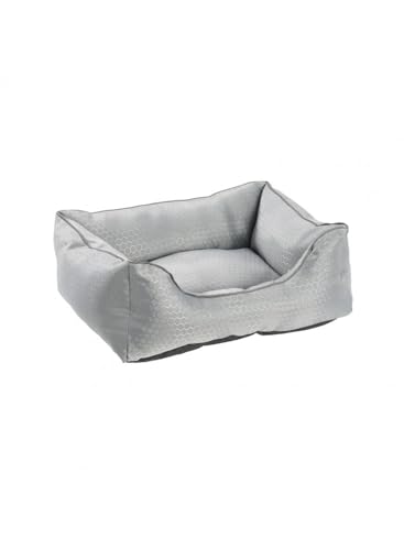 MON AMI LUKI - Rechteckiger Korb, wasserdicht und rutschfest – Silber – Hund – 47 x 37 x 17 cm MON AMI LUKI - Rechteckiger Korb, wasserdicht und rutschfest – Silber – Hund – 47 x 37 x 17 cm von MON AMI LUKI