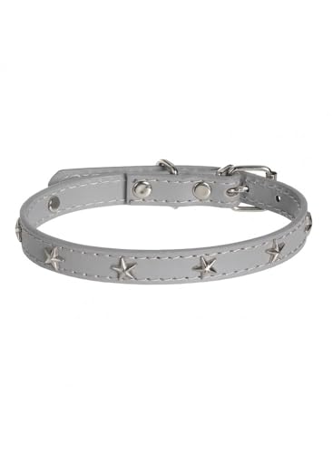 MON AMI LUKI - Stern-Halsband – Grau – Hund – 1 cm von MON AMI LUKI