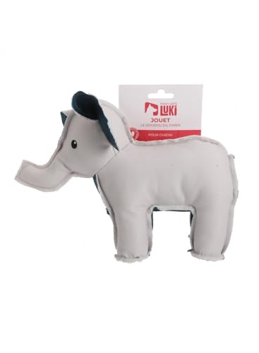 MON AMI LUKI - Textilspielzeug Elefant – für Hunde – 100 % Polyester MON AMI LUKI - Textilspielzeug Elefant – für Hunde – 100 % Polyester von MON AMI LUKI