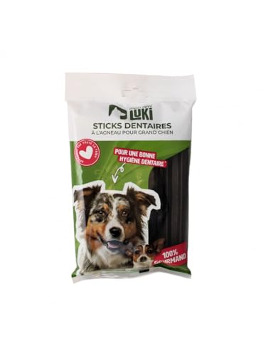 MON AMI LUKI - Zahnstäbchen Lamm – für Hunde – 100 % Frisur ohne künstliche Aromen MON AMI LUKI - Zahnstäbchen Lamm – für Hunde – 100 % Frisur ohne künstliche Aromen von MON AMI LUKI