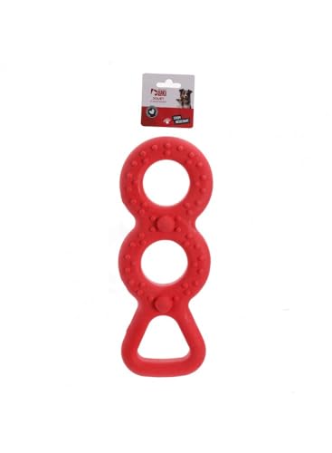 MON AMI LUKI - Zugspielzeug, widerstandsfähig, Form 8, mit rotem Griff, 33 cm, Hund, 33 cm MON AMI LUKI - Zugspielzeug, widerstandsfähig, Form 8, mit rotem Griff, 33 cm, Hund, 33 cm von MON AMI LUKI