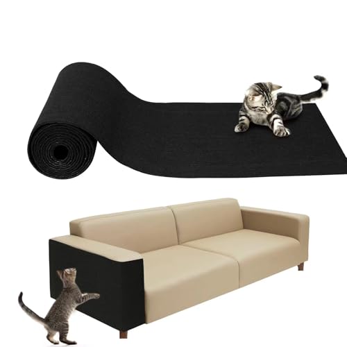 Große Kratzmatte für Katzen, 300 x 40 cm, mit selbstklebendem Teppich, zuschneidbar, selbstklebender Teppich, Ersatz für Kratzbaum, Regale, Couch, Möbel, DIY-Schutz Große Kratzmatte für Katzen, 300 x 40 cm, mit selbstklebendem Teppich, zuschneidbar, selbstklebender Teppich, Ersatz für Kratzbaum, Regale, Couch, Möbel, DIY-Schutz von MONBEYEE