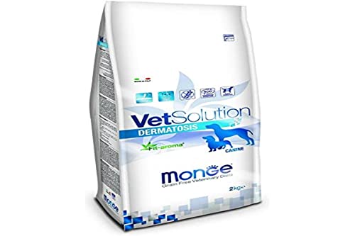 MONGE Vetsolution Hund Dermatose 2 kg Trockenfutter für Hunde von Monge