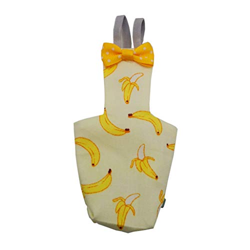 MONOJLY Papageienwindel mit Fliege, niedlich, bunt, Obst, Blumen, Nymphensittiche, Tauben, kleine, mittelgroße und große Haustiere, Vögel, Fluganzug MONOJLY Papageienwindel mit Fliege, niedlich, bunt, Obst, Blumen, Nymphensittiche, Tauben, kleine, mittelgroße und große Haustiere, Vögel, Fluganzug von MONOJLY
