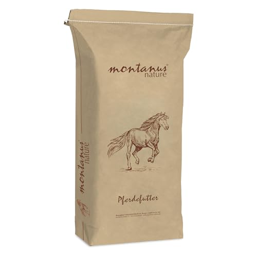 montanus Nature Mash, haferfreies Mash, faserreich und präbiotisch, Ergänzungsfutter für Pferde (25 kg Sack) von MONTANUS