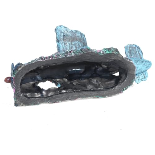 MOOKEENONE Aquarium-Ornament, Wrack-Kampfflugzeug, Aquarium-Dekoration, Flugzeug für Betta MOOKEENONE Aquarium-Ornament, Wrack-Kampfflugzeug, Aquarium-Dekoration, Flugzeug für Betta von MOOKEENONE