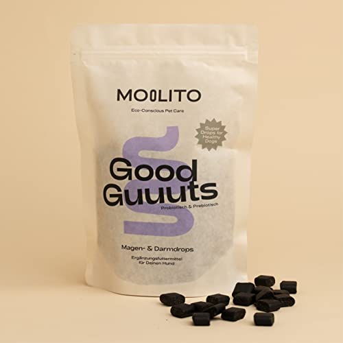 Good GUUUTS - Regulierende Magen- & Darmdrops für Hunde - für EIN gesteigertes Wohlbefinden - 320g von MOOLITO