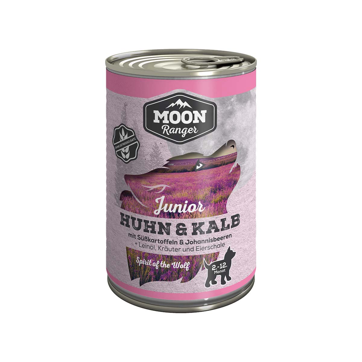 MOON Ranger Junior Huhn & Kalb mit Süßkartoffeln & Johannisbeeren 400g MOON Ranger Junior Huhn & Kalb mit Süßkartoffeln & Johannisbeeren 400g von MOON RANGER