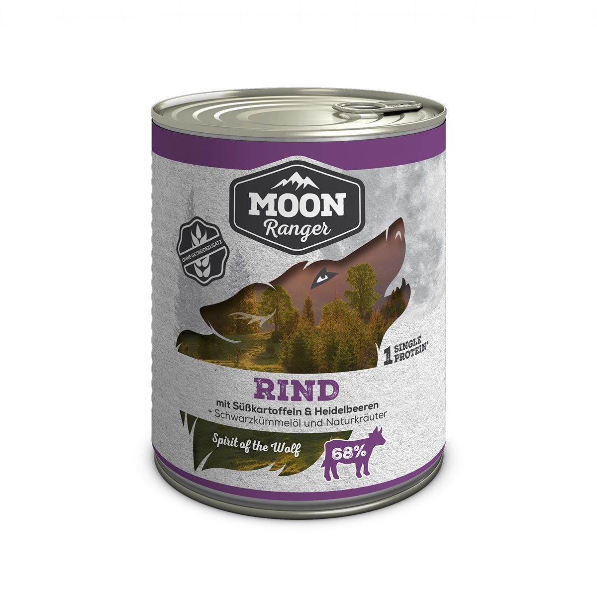 MOON Ranger Rind mit Süßkartoffeln 6x800g von MOON RANGER