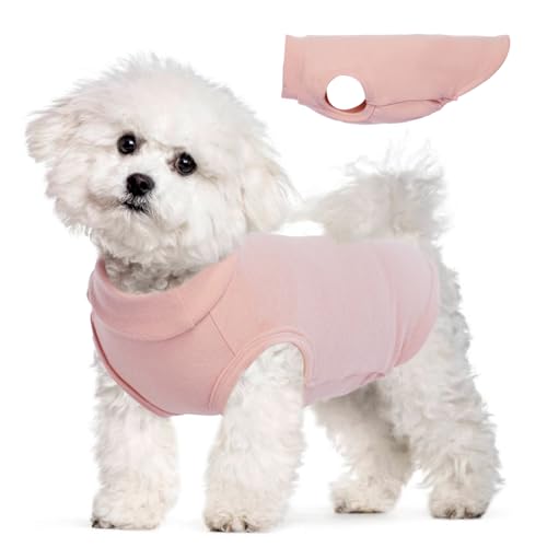 Fleece-Weste, Rosa, Größe M, warme Winterjacke, dehnbares Hunde-Sweatshirt, leichter Hundepullover für kleine Hunde, Havaneser, Shih Tzu, Papillon Fleece-Weste, Rosa, Größe M, warme Winterjacke, dehnbares Hunde-Sweatshirt, leichter Hundepullover für kleine Hunde, Havaneser, Shih Tzu, Papillon von MORVIGIVE