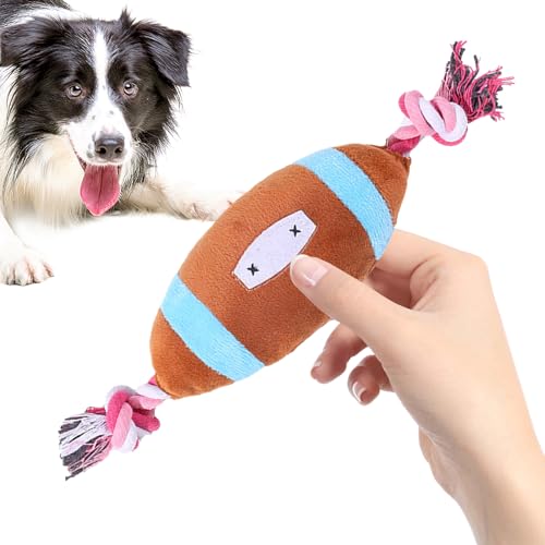 MOTHAF Quietschendes Plüschspielzeug für Hunde - Kauspielzeug für Hunde, Plüsch, quietscht gegen Langeweile - Quietschendes Plüsch-Hundespielzeug gegen Langeweile, bissfestes Zähneknirschen und das von MOTHAF