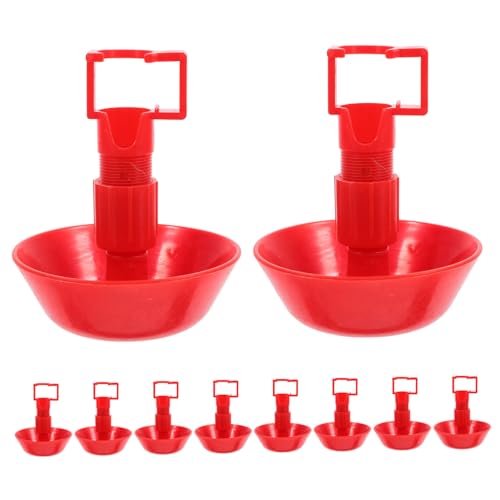 MOTHNUR 10 Stück Hühner Wassertränken Hühnernäpfe Hängende Futternapf Nippel Für Enten Wasserfütterer Küken Wassernapf Bruttränken Vogel Geflügelbedarf Henne Automatisch Abs MOTHNUR 10 Stück Hühner Wassertränken Hühnernäpfe Hängende Futternapf Nippel Für Enten Wasserfütterer Küken Wassernapf Bruttränken Vogel Geflügelbedarf Henne Automatisch Abs von MOTHNUR