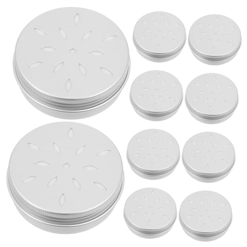 MOTHNUR 10 Stück Teiliges Hundegeruch trainingsset Aluminium duftbox mit Belüftungslöchern Abriebfest und Robust Praktisches Schnüffel Geruchsschulungswerkzeug für Hunde und Welpen von MOTHNUR
