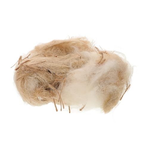 MOTHNUR 2 Packungen Vogel nistmaterial Natürlich Trocken Vielseitig für Kanarienvögel Wellensittiche Hamster Kaninchen Meerschweinchen Geeignet zum Nesterbauen Innen Außen von MOTHNUR