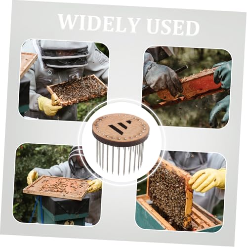 MOTHNUR 2 Stück Bienenkönigin Käfig Nadelkäfig Bienenzucht Ausrüstung Imker Werkzeug zum Fang und Schutz der bei Bienenstockkontrolle Langlebig und Einfach zu Bedienen von MOTHNUR