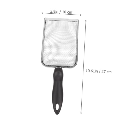 MOTHNUR 2 Stück Edelstahl Reptilienschaufel Ergonomisch Ergonomischer Griff Langlebig mit Hochdichtem Sieb für Terrarien Reinigung von Substrat und Tierkot MOTHNUR 2 Stück Edelstahl Reptilienschaufel Ergonomisch Ergonomischer Griff Langlebig mit Hochdichtem Sieb für Terrarien Reinigung von Substrat und Tierkot von MOTHNUR