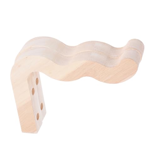MOTHNUR 2 Stück Robuste Aufhängung für Blumentöpfe Laternen und Windspiele für Garten Terrasse und Innendekoration Elegantem Holzdesign von MOTHNUR