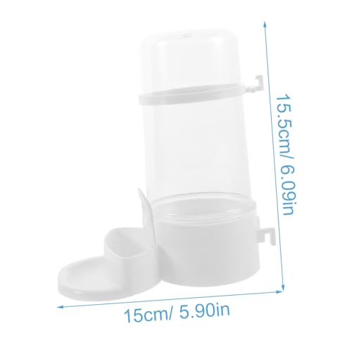 MOTHNUR 2 Stück Teiliges Kleintier Futter Wasserspender Automatischer Selbstbedienungs Feeder Geeignet für Kaninchen Hamster Kleine Katzen mit Großer Kapazität Zufällige Zufällige Farbe MOTHNUR 2 Stück Teiliges Kleintier Futter Wasserspender Automatischer Selbstbedienungs Feeder Geeignet für Kaninchen Hamster Kleine Katzen mit Großer Kapazität Zufällige Zufällige Farbe von MOTHNUR