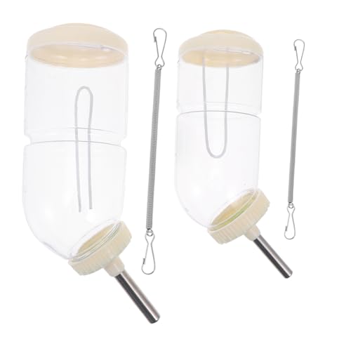 MOTHNUR 2 Stück Teiliges aus Auslaufsicheren Trinkflaschen für Kleintiere Praktischer Wasserspender für Kaninchen Meerschweinchen Chinchillas Platzsparend Langlebig Einsetzbar MOTHNUR 2 Stück Teiliges aus Auslaufsicheren Trinkflaschen für Kleintiere Praktischer Wasserspender für Kaninchen Meerschweinchen Chinchillas Platzsparend Langlebig Einsetzbar von MOTHNUR