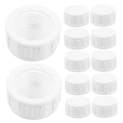 MOTHNUR 20 Stück PVC Rohrkappen, Schlauchkappen, Gewindeendkappen, Sprinklerkappen, PVC Auf Gartenschlauch Adapter, Rohrendkappen Anschlussstück, Buchse Auf Buchse, Schlauchadapter, MOTHNUR 20 Stück PVC Rohrkappen, Schlauchkappen, Gewindeendkappen, Sprinklerkappen, PVC Auf Gartenschlauch Adapter, Rohrendkappen Anschlussstück, Buchse Auf Buchse, Schlauchadapter, von MOTHNUR