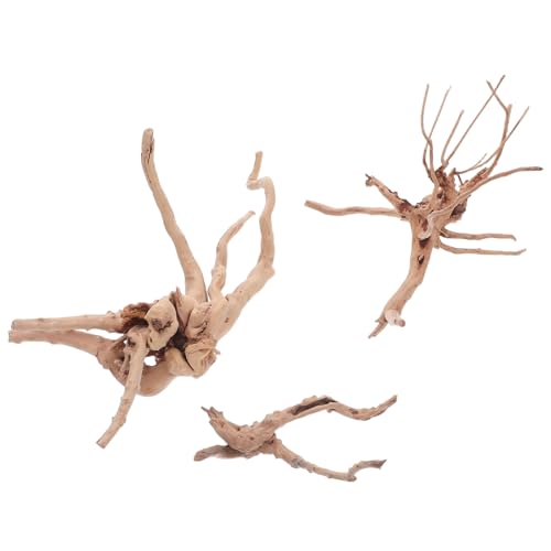 MOTHNUR 3 Stück Teiliges Aquarium Natürlich Geformtes Holz für Fischbecken Terrarien Dekoration Langlebig Sicher Rottungsresistent Kunstvolle Gestaltung MOTHNUR 3 Stück Teiliges Aquarium Natürlich Geformtes Holz für Fischbecken Terrarien Dekoration Langlebig Sicher Rottungsresistent Kunstvolle Gestaltung von MOTHNUR