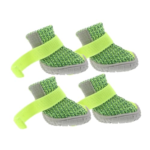 MOTHNUR 4 Stück Atmungsaktive Hundeschuhe rutschfeste Welpenschuhe für Kleine Hunde Wetterfeste Strapazierfähige Pfotenschutz Sneaker für Outdoor und Indoor Einsatz MOTHNUR 4 Stück Atmungsaktive Hundeschuhe rutschfeste Welpenschuhe für Kleine Hunde Wetterfeste Strapazierfähige Pfotenschutz Sneaker für Outdoor und Indoor Einsatz von MOTHNUR