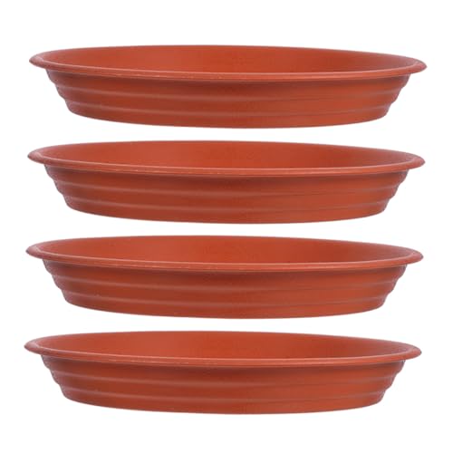 MOTHNUR 4 Stück Blumentopf Untersetzer Pflanzgefäß Tropfschale Kunststoff Pflanzschalen Blumentopf Tablett Blumentopf Wasseruntersetzer Garten Wassertablett Pflanzteller MOTHNUR 4 Stück Blumentopf Untersetzer Pflanzgefäß Tropfschale Kunststoff Pflanzschalen Blumentopf Tablett Blumentopf Wasseruntersetzer Garten Wassertablett Pflanzteller von MOTHNUR