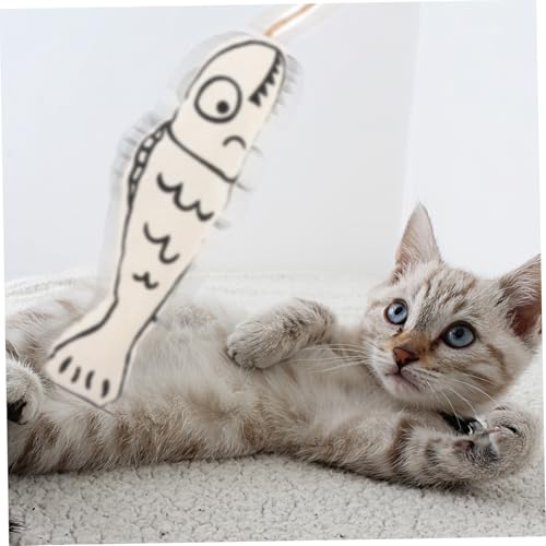 MOTHNUR 5 Stück Teiliges Katzenminze Knisterndem Papier für Katzen Aller Altersstufen Beißfest Fördert Zähneputzen und Natürliche Instinkte für Indoor Spiel und Stressabbau von MOTHNUR
