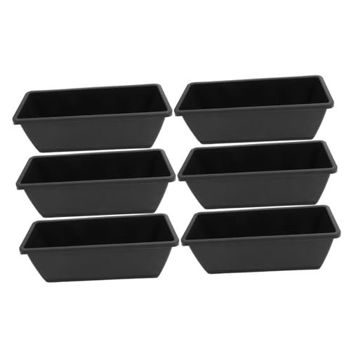 MOTHNUR 6er-Pack Große Rechteckige Blumentöpfe Fensterbank Für Mehrere Pflanzen MOTHNUR 6er-Pack Große Rechteckige Blumentöpfe Fensterbank Für Mehrere Pflanzen von MOTHNUR