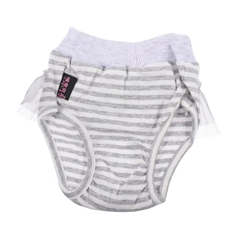 MOTHNUR Adorable Hundewindel aus Atmungsaktivem Baumwollmaterial Saugfähige Damen hygienehose für Hündinnen Wiederverwendbar und Komfortabel Geeignet für Läufigkeit Inkontinenz und von MOTHNUR