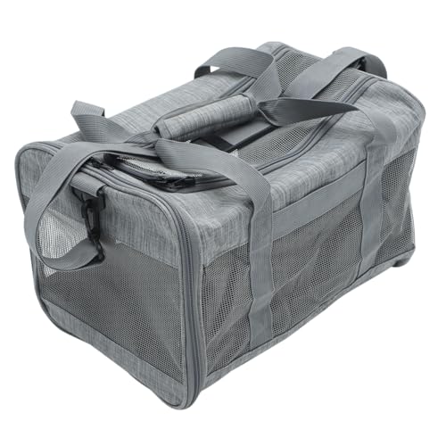 MOTHNUR Atmungsaktive Faltbare Haustier Tragetasche mit Mesh für Hunde und Katzen Komfortabler Sicherer Transportbeutel für Reisen und Outdoor einsätze Graue Reisetasche für Kleine Tiere MOTHNUR Atmungsaktive Faltbare Haustier Tragetasche mit Mesh für Hunde und Katzen Komfortabler Sicherer Transportbeutel für Reisen und Outdoor einsätze Graue Reisetasche für Kleine Tiere von MOTHNUR