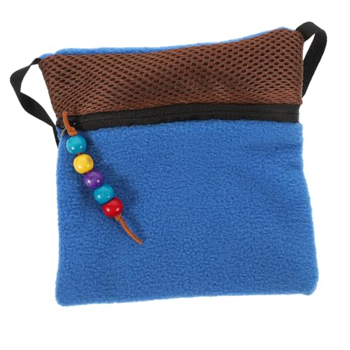 MOTHNUR Atmungsaktive Tragbare Tragetasche für Kleine Haustiere mit Sicherheitsverschluss Leichtes Material für Hamster Kaninchen Meerschweinchen und Outdoor Reisen Zufällige Farbe von MOTHNUR