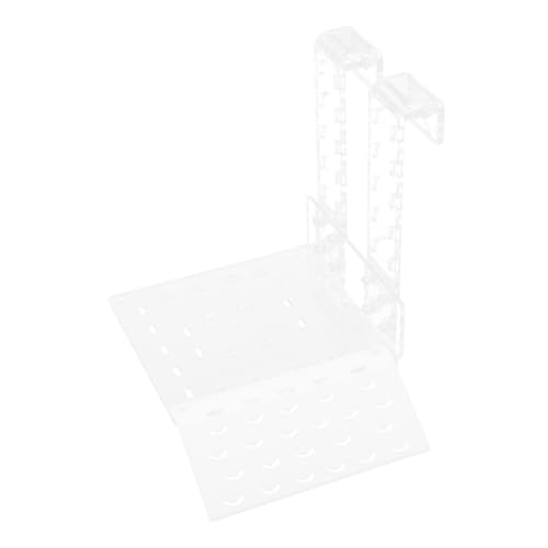 MOTHNUR Basking Platform für Wasserschildkröten Langlebige Kunststoff terrassenrampe rutschfeste Sonnenbad Kletterplattform Dekoratives Aquariumzubehör Geeignet für Reptilien und von MOTHNUR
