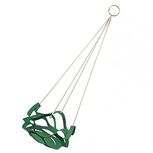 MOTHNUR Blumentopf-hängekorb Aus Leder Haken Makramee-pflanzenhalter Trägt Hängetöpfe Im Freien Kleiderbügel Rattan Wand Hängende Pflanze Anlage Körbe Terrakotta Stange Inhaber Liner Green MOTHNUR Blumentopf-hängekorb Aus Leder Haken Makramee-pflanzenhalter Trägt Hängetöpfe Im Freien Kleiderbügel Rattan Wand Hängende Pflanze Anlage Körbe Terrakotta Stange Inhaber Liner Green von MOTHNUR