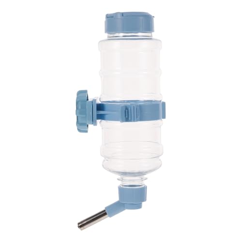 MOTHNUR Hängende Trinkflasche für Kaninchen und Chinchillas Auslaufsicherer Wasserbehälter mit Automatischer Wasserdosierung Bpa Freies Material Leicht zu Reinigen für Kleintierhalter von MOTHNUR